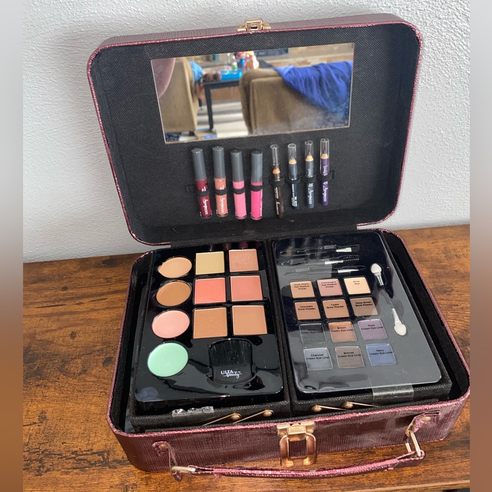 Ulta Beauty Makeup Bag- Eyeshadow, Blush, Lipstick, and MORE!